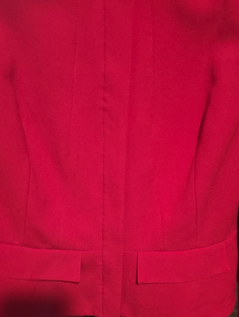 Karl Lagerfeld Red Women's Tailored Blazer - Picture 4 of 4
